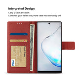 Reiko Samsung Galaxy Note 10 3-in-1 Wallet Case in Red | MaxStrata