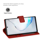 Reiko Samsung Galaxy A10 3-in-1 Wallet Case in Red