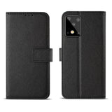Reiko Samsung Galaxy S20 Ultra 3-in-1 Wallet Case in Black | MaxStrata