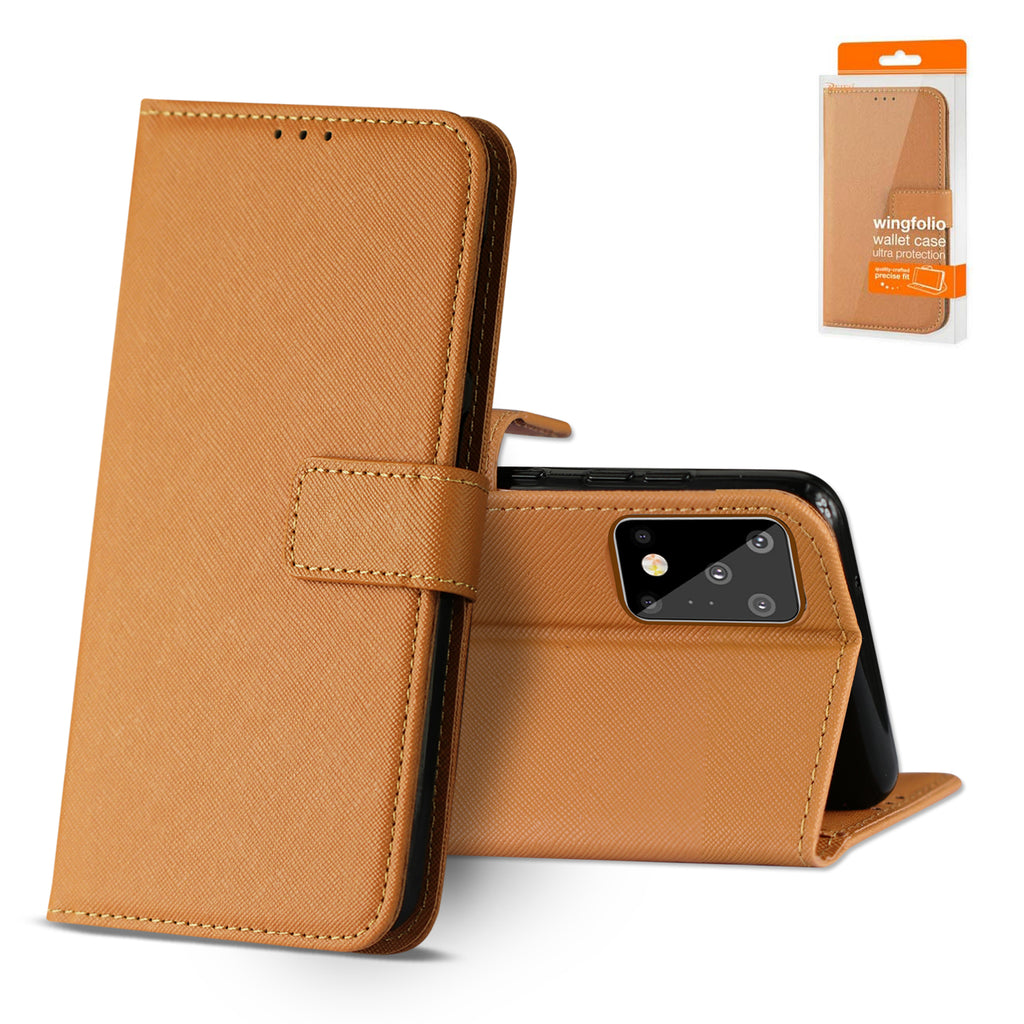 Reiko Samsung Galaxy S20 Ultra 3-in-1 Wallet Case in Brown | MaxStrata