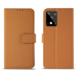 Reiko Samsung Galaxy S20 Ultra 3-in-1 Wallet Case in Brown | MaxStrata