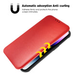 Reiko Magnetic Wallet Leather Phone Case for Apple iPhone 14 Pro in Red | MaxStrata