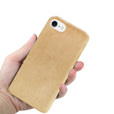 Reiko iPhone 7/8/SE2 Fuzzy Fur Soft TPU Case in Camel | MaxStrata