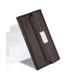 Reiko iPhone 6S Plus Genuine Leather RFID Wallet Case & Metal Buckle Belt in Umber | MaxStrata