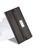 Reiko iPhone 6S Genuine Leather RFID Wallet Case & Metal Buckle Belt in Umber | MaxStrata
