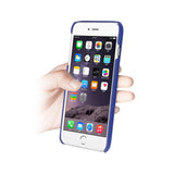 Reiko iPhone 6 Genuine Leather Hand Strap Case in Ultramarine | MaxStrata
