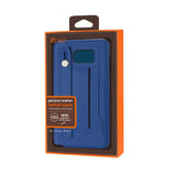 Reiko Samsung Galaxy Note 5 Genuine Leather Hand Strap Case in Ultramarine | MaxStrata