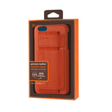 Reiko iPhone 6 RFID Genuine Leather Case Protection & Key Holder in Tangerine | MaxStrata