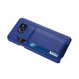 Reiko Samsung Galaxy Note 5 RFID Genuine Leather Case Protection & Key Holder in Ultramarine | MaxStrata