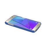 Reiko Samsung Galaxy Note 5 RFID Genuine Leather Case Protection & Key Holder in Ultramarine | MaxStrata