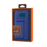 Reiko Samsung Galaxy Note 5 RFID Genuine Leather Case Protection & Key Holder in Ultramarine | MaxStrata