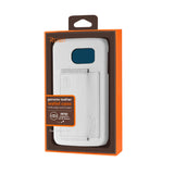 Reiko Samsung Galaxy S6 RFID Genuine Leather Case Protection & Key Holder in Ivory | MaxStrata