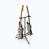 On-Stage Deluxe Folding Double Guitar Stand (GS7221BD) | MaxStrata®