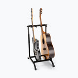 On-Stage Three-Space Foldable Multi-Guitar Rack (GS7361) | MaxStrata®