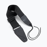 On-Stage Guitar Strap with Leather Ends (GSA10BK) | MaxStrata®