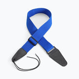 On-Stage Guitar Strap with Leather Ends (GSA10BL) | MaxStrata®
