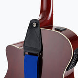 On-Stage Guitar Strap with Leather Ends (GSA10BL) | MaxStrata®