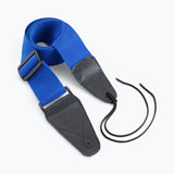 On-Stage Guitar Strap with Leather Ends (GSA10BL) | MaxStrata®