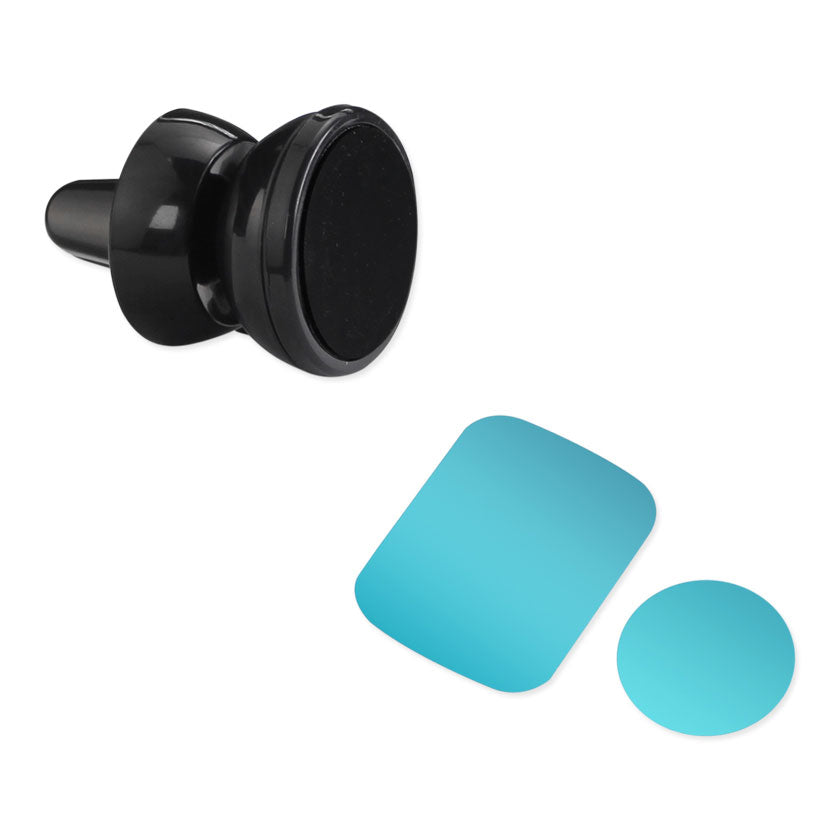 Reiko Universal Air Vent Magnetic Car Mount Phone Holder in Black | MaxStrata