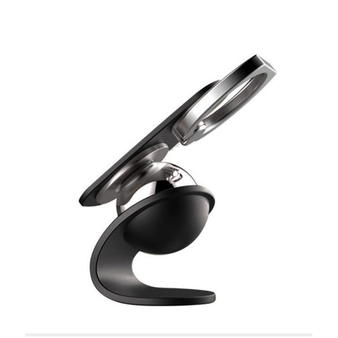 Reiko 360 Degree Rotating Magnet Car Holder in Black | MaxStrata