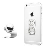 Reiko 360 Degree Rotating Magnet Car Holder in Silver | MaxStrata