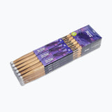 On-Stage Hickory Drum Sticks (5B, Nylon Tip, 12pr) (HN5B) | MaxStrata®