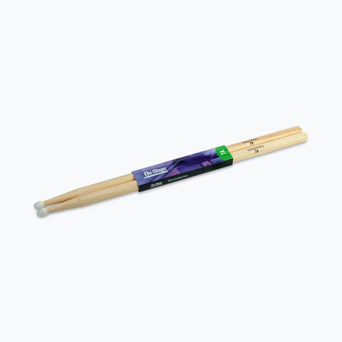 On-Stage Hickory Drum Sticks (7A, Nylon Tip, 12pr) (HN7A)