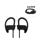 Reiko Universal Sport Bluetooth Headphones with HD Sound Quality & Sweat Proof in Black