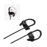 Reiko Universal Sport Bluetooth Headphones with HD Sound Quality & Sweat Proof in Black