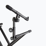 On-Stage Double-X ERGO-LOK Keyboard Stand with Second Tier (KS7292)