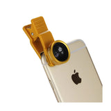 Reiko 2X Teleconverter Lens Yellow for iPhone 6S/ 7/ 8 / Plus & Smartphones | MaxStrata