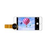 Reiko 2X Teleconverter Lens Yellow for iPhone 6S/ 7/ 8 / Plus & Smartphones | MaxStrata