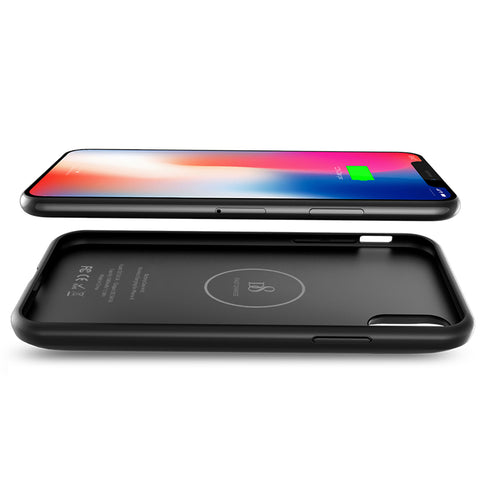 Reiko iPhone X Battery Case with Qi Wireless Charging, Support Mfi-Certified MFi-Certified Lightning Headphones, Real 3000Mah | MaxStrata