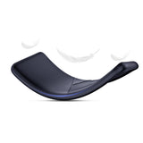 Reiko Apple iPhone X/XS TPU Leather Feel Case Leather Fit Flexible Slim Premium Case in Blue | MaxStrata