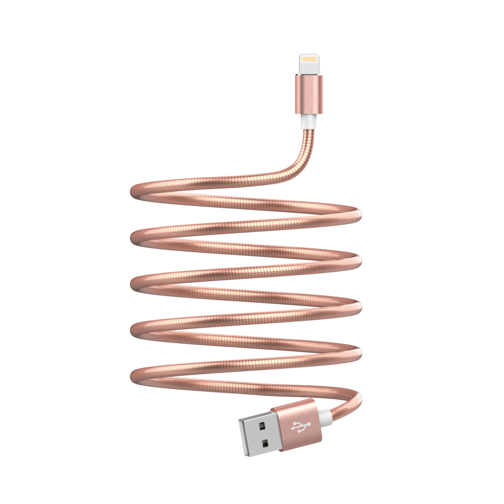 Reiko Moisture 2.6A Premium Full Hi-Speed Data Cable in Pink | MaxStrata