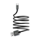 Reiko Moisture 2.6A Premium Full Hi-Speed Data Cable in Black | MaxStrata