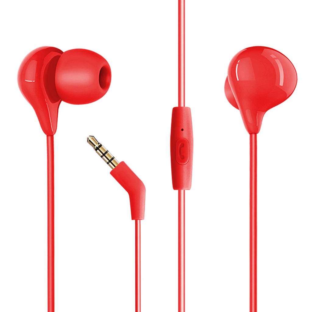 Reiko Hey Dr H86 In-Ear Headphones in Red | MaxStrata