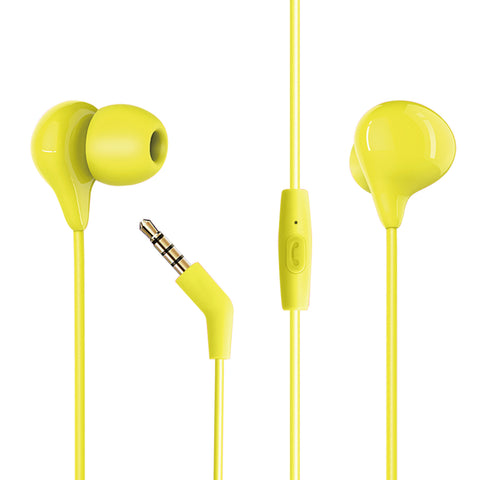 Reiko Hey Dr H86 In-Ear Headphones in Yellow | MaxStrata