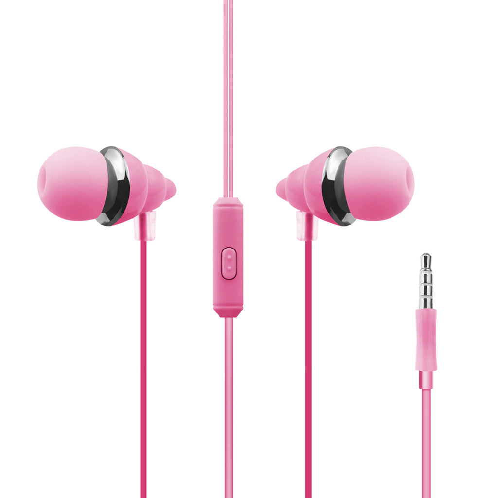 Reiko Hey Dr H-96 Volume Stereo Headphones in Pink