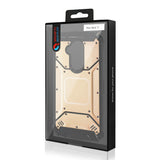 Reiko Alcatel 7 Folio Metallic Front Cover Case in Gold | MaxStrata