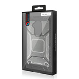 Reiko Alcatel 7 Folio Metallic Front Cover Case in Gray | MaxStrata