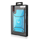 Reiko iPhone X/iPhone XS Metallic Front Cover Case in Blue | MaxStrata
