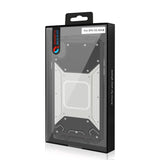 Reiko Apple iPhone XS Max Metallic Front Cover Case in Silver & Black | MaxStrata