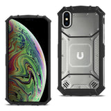 Reiko iPhone XS Max Metallic Front Cover Case in Gray | MaxStrata