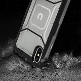 Reiko iPhone XS Max Metallic Front Cover Case in Gray | MaxStrata