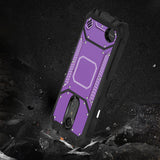 Reiko LG Aristo 3 Metallic Front Cover Case in Purple | MaxStrata