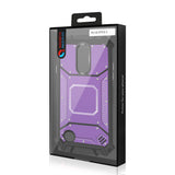 Reiko LG Aristo 3 Metallic Front Cover Case in Purple | MaxStrata