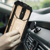 Reiko LG K10 (2018) Metallic Front Cover Case in Rose Gold | MaxStrata