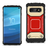 Reiko Samsung Galaxy S10 Metallic Front Cover Case in Red & Gold | MaxStrata