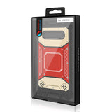 Reiko Samsung Galaxy S10 Metallic Front Cover Case in Red & Gold | MaxStrata